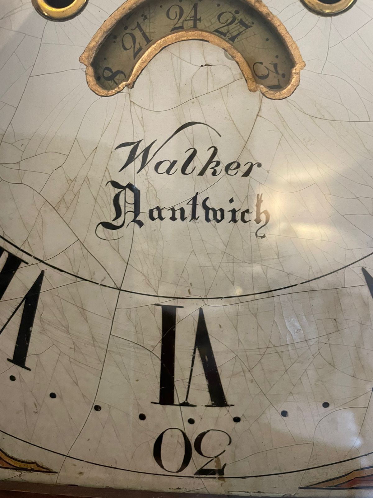 Antique 19th Century Quality 8 Day Oak Longcase Clock By Walker Of Nantwich photo Home Decor