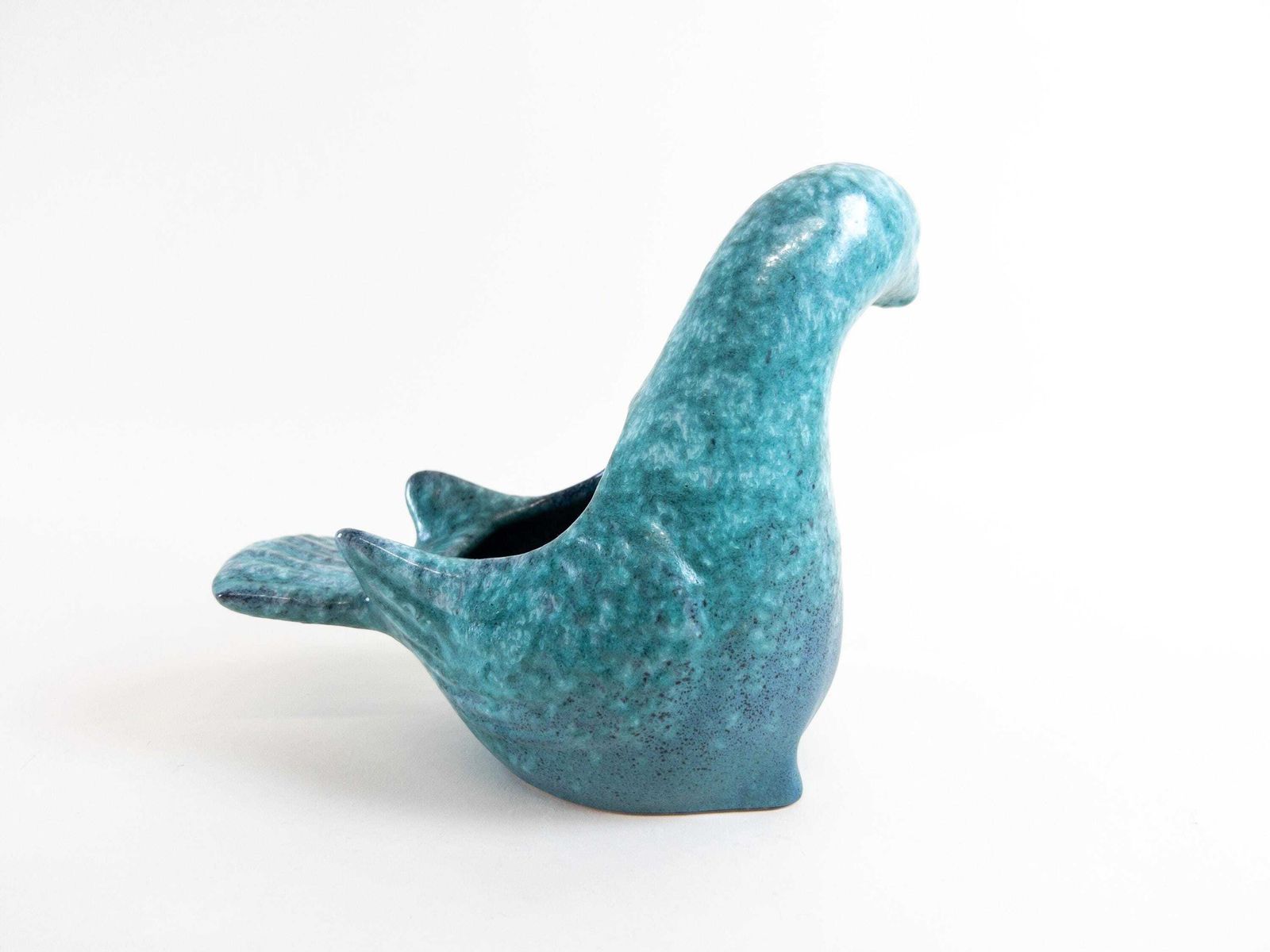 Ruscha Bird Planter   West German Ceramic Planter   Ruscha Art Pottery   Rare photo vinterior