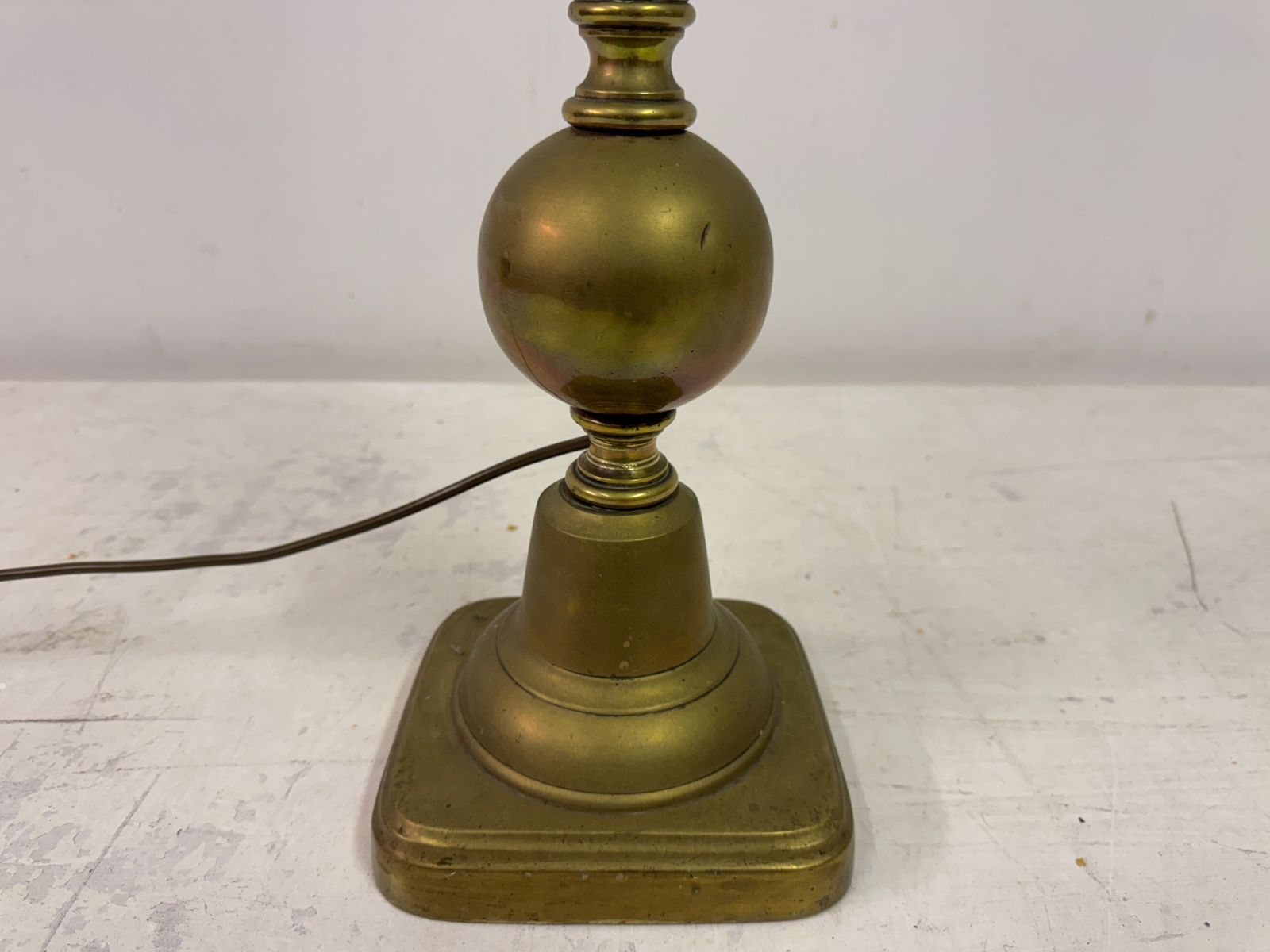 Early 20th Century Brass Floor Lamp photo furniture