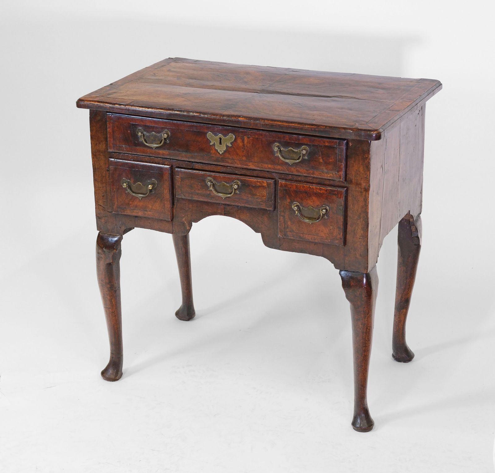 Mid 18th Century English Provincial George II Small Lowboy photo vinterior