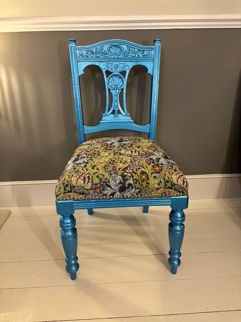 Beautifully Restored Victorian Salon Chair