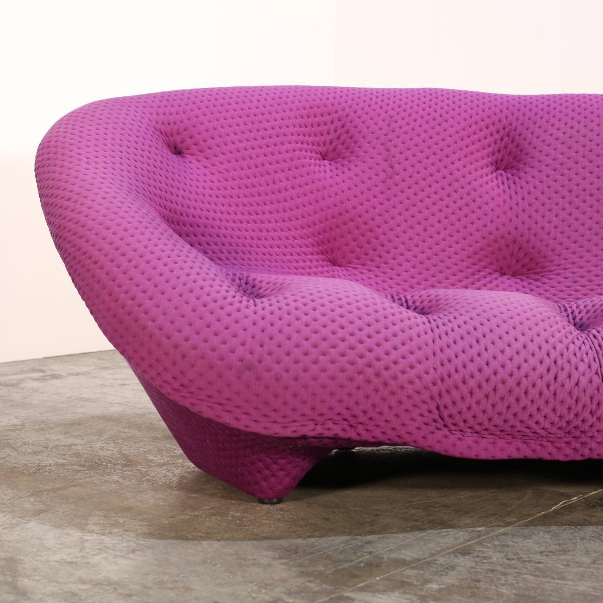 Ligne Roset High Back Magenta Ploum Sofa By Ronan & Erwan Bouroullec photo vinterior