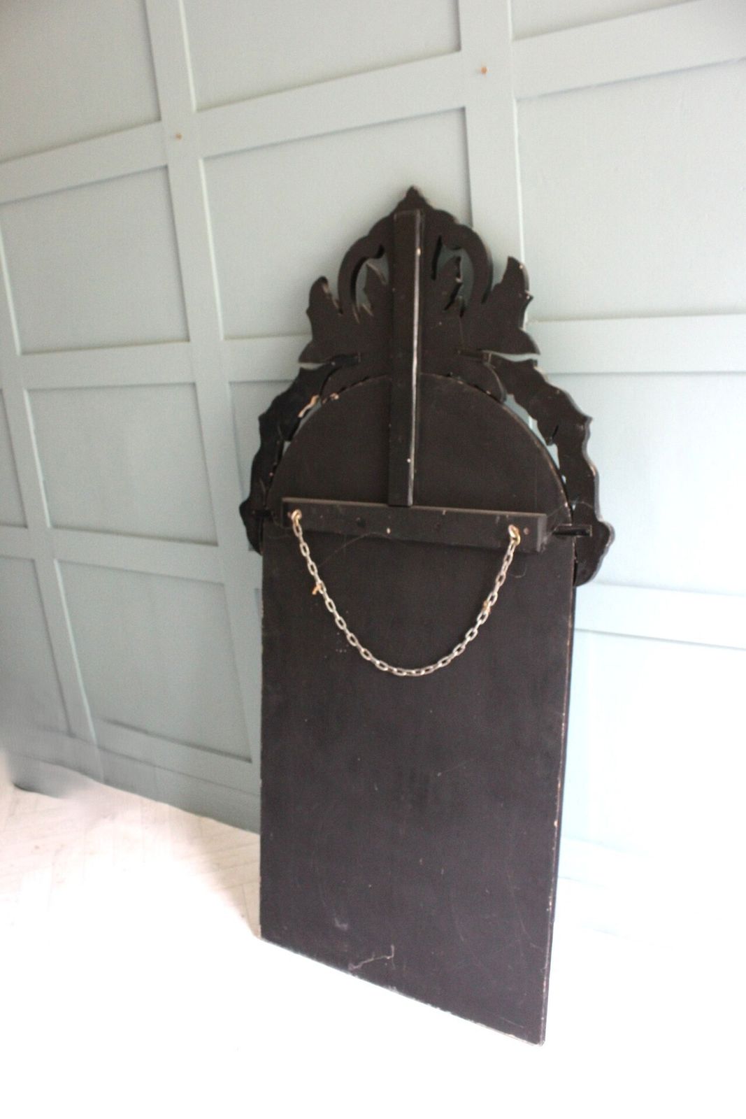 Mid Century Modern Venetian Etched And Bevelled Wall Mirror, 1950s photo vinterior