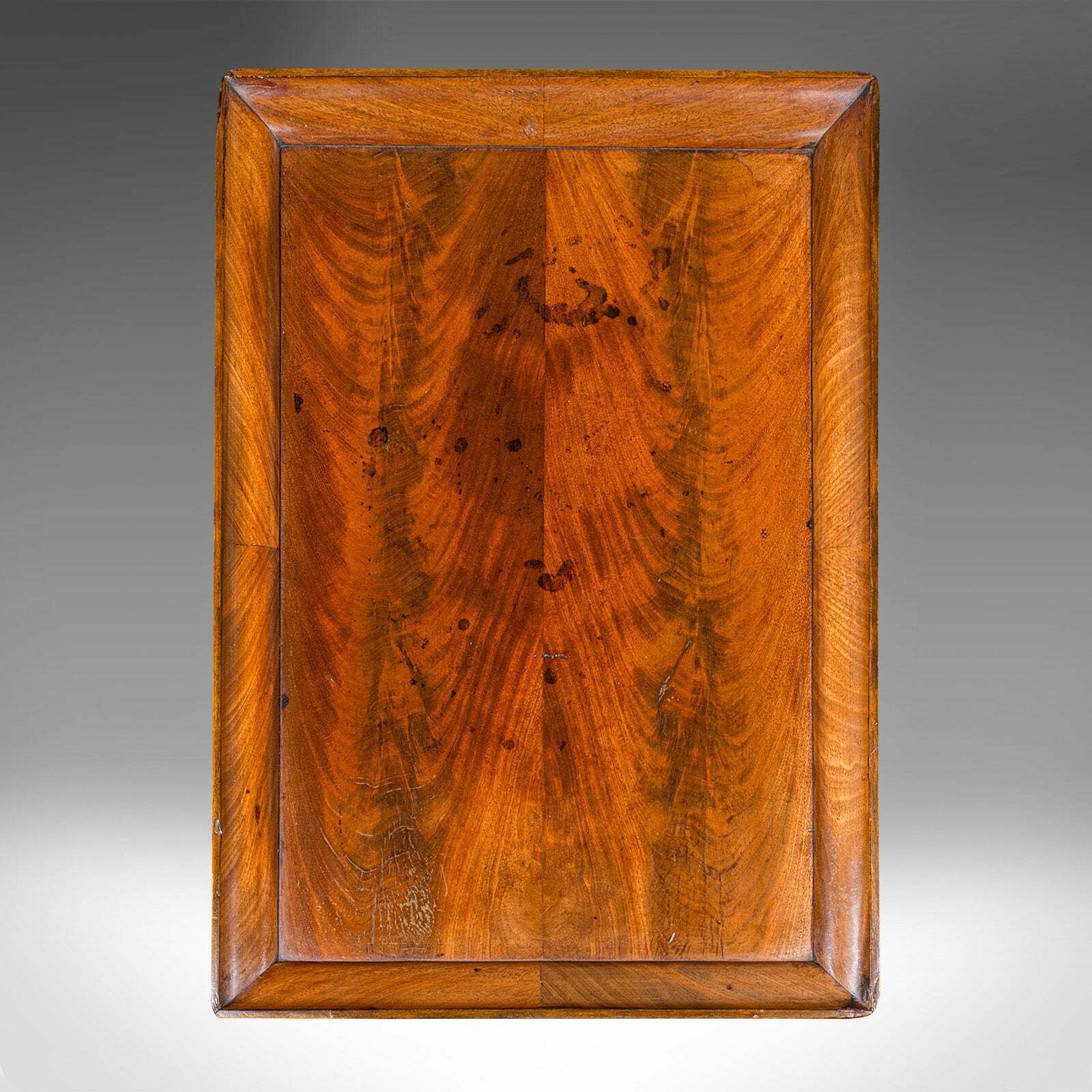 photo furniture Antique Ladies Work Box, English, Flame, Sewing, Haberdashery Table, Victorian