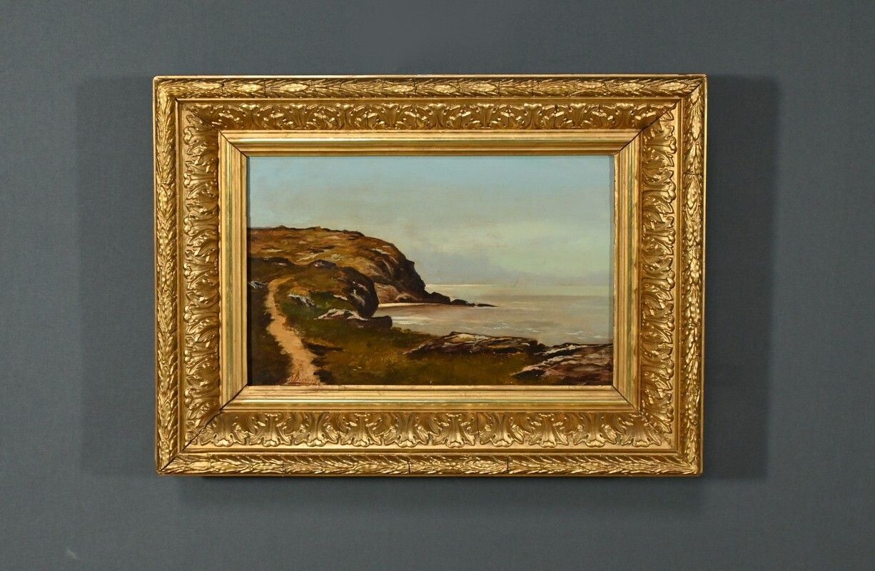 Oil Painting, Signed A.Derémy – 1902
