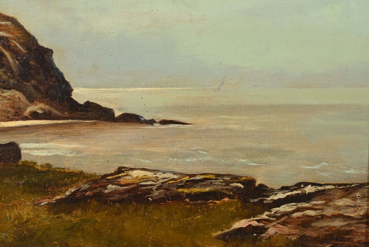 photo furniture Oil Painting, Signed A.Derémy – 1902