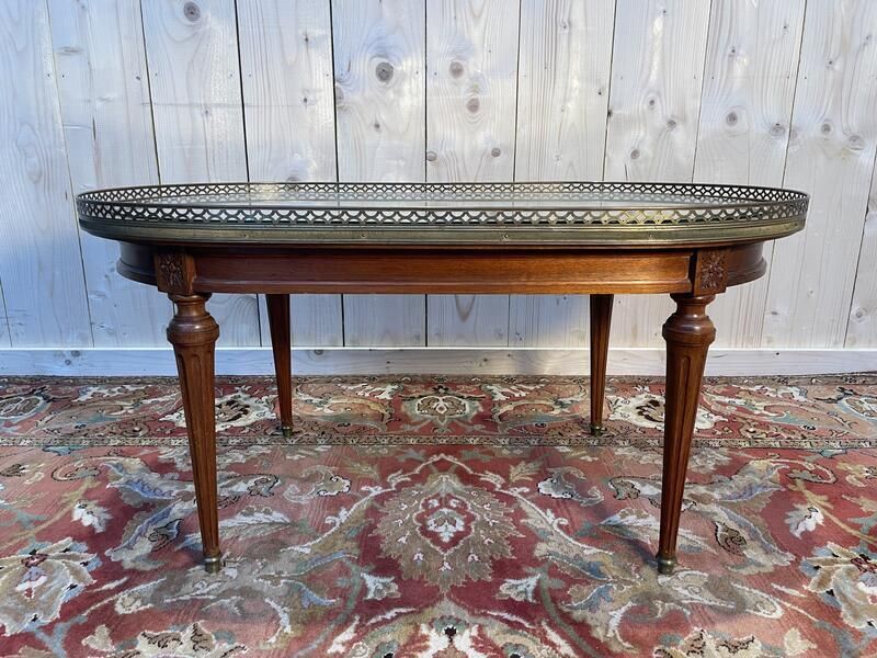 Table Basse Ovale De Style Louis XVI photo Garden Furniture