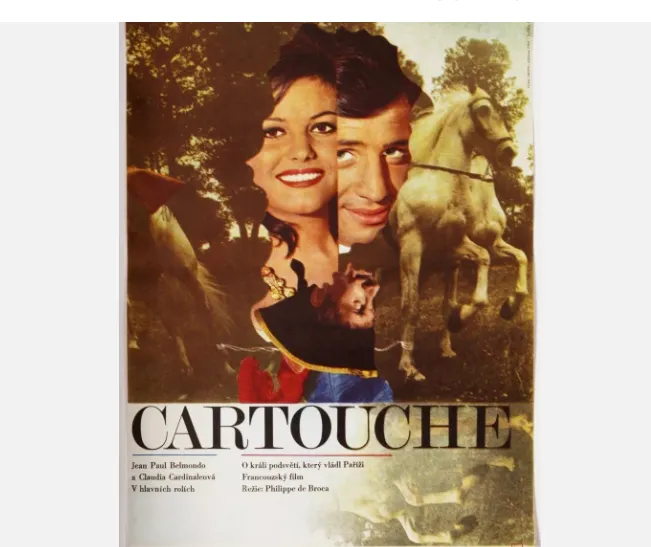 Jean Paul Belmondo Collection 3 Large X Movie Posters Original Czech Poster Design photo vintage
