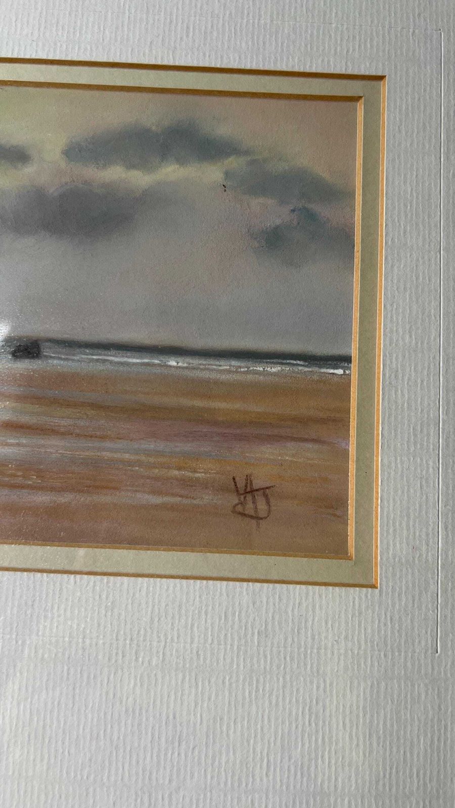 Signed Watercolour Painting Of The Wreck In Brancaster, Norfolk – Nautical And Military Collectible photo buy