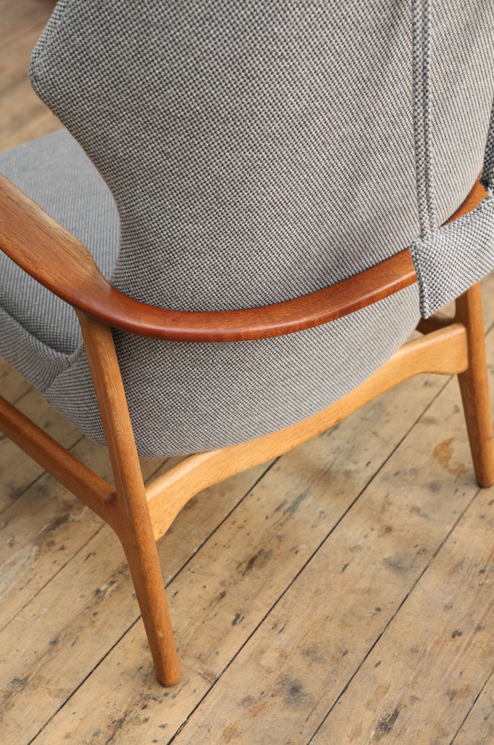 Aksel Bender Madsen Wingback Lounge Chair For Bovenkamp, 1950s photo for sale