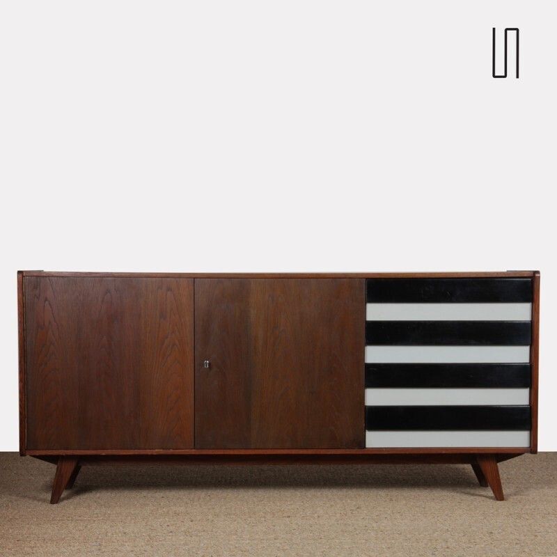 Sideboard By Jiroutek For Interier Praha, Model U 460, 1960s