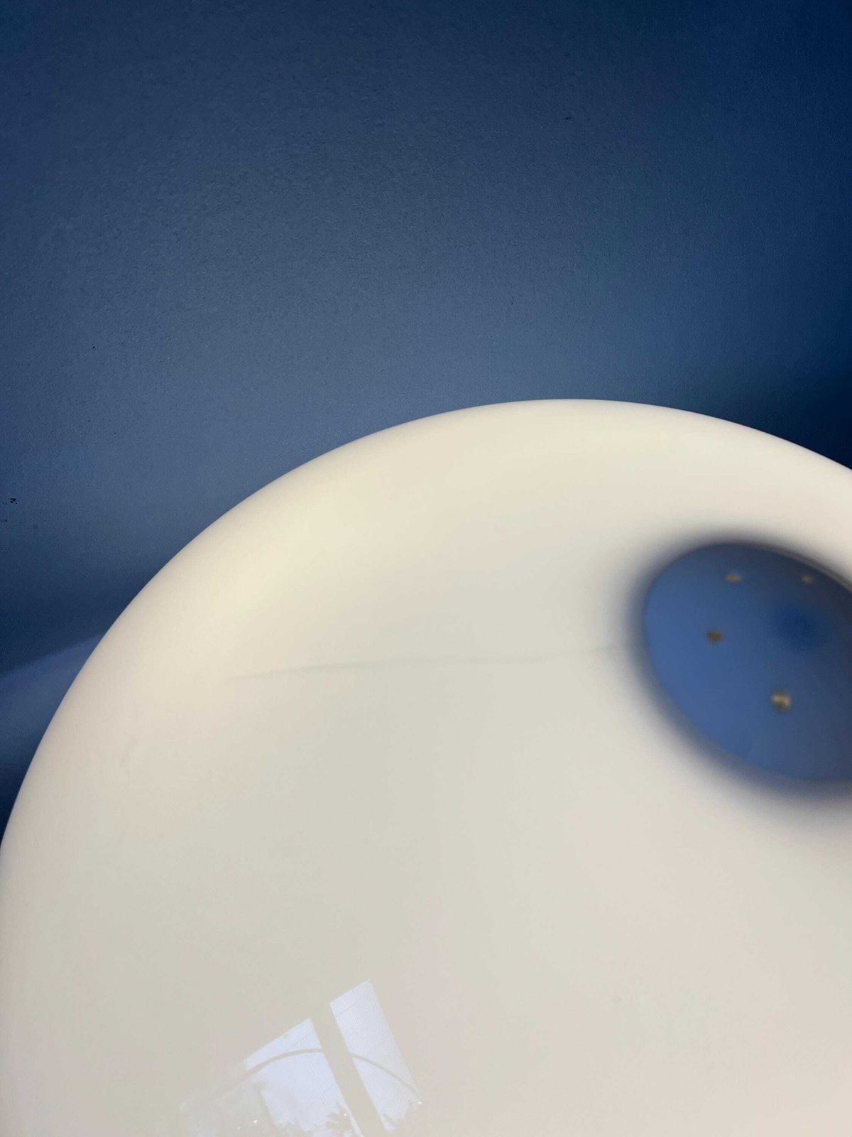 photo furniture Grote Witte Dijkstra Synthetische Paddenstoellamp – Tafel  Of Vloerlamp