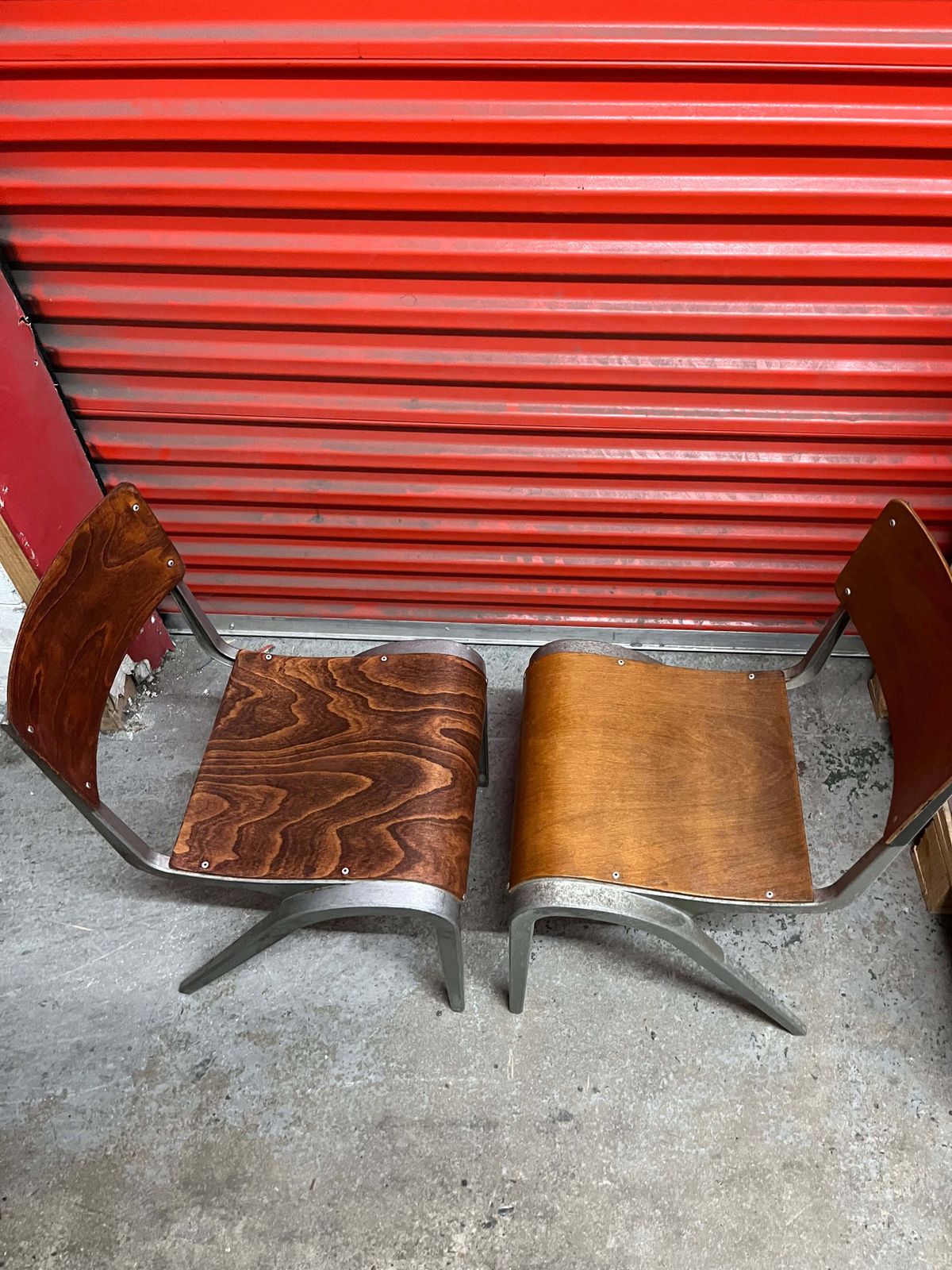 Esavian Children’s Stacking School Chair By James Leonard, 1950s Height 40cm photo furniture