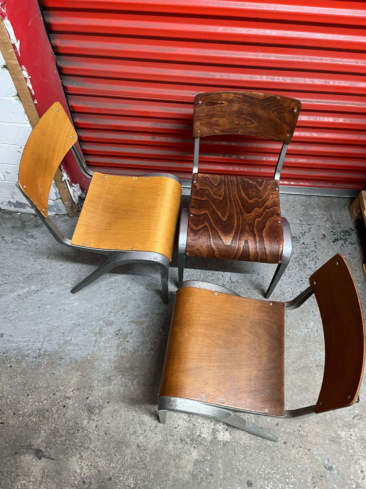 photo furniture Esavian Children’s Stacking School Chair By James Leonard, 1950s Height 40cm