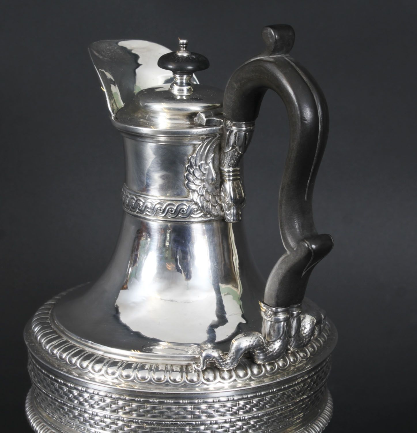 Antique Paul Storr Sterling Silver Coffee Biggin On Stand 1809 19th C photo 11750.0