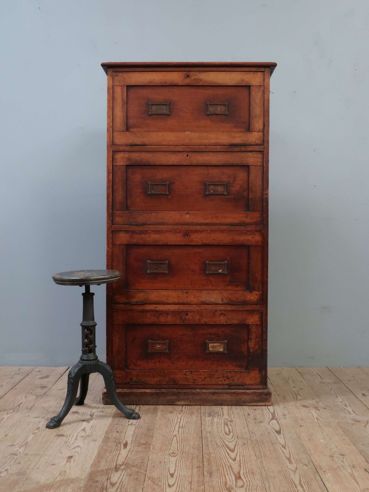 Mahogany Office Lockers