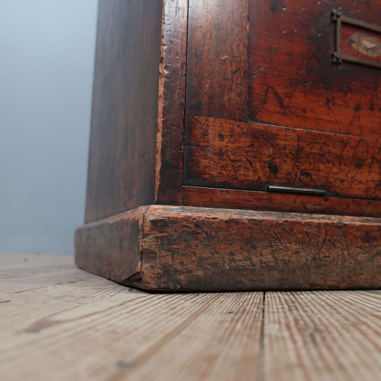 Mahogany Office Lockers photo vintage