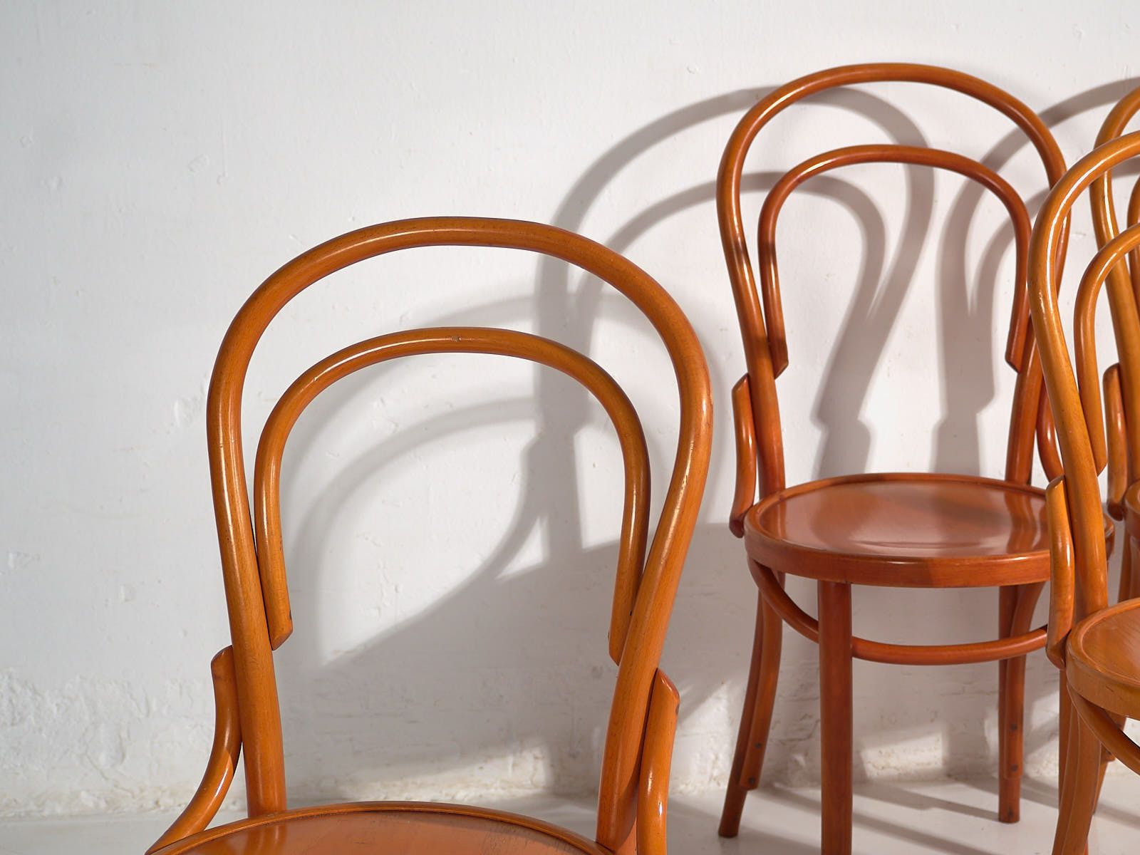 Antique Thonet Chairs (C.1920). Set Of 4 Pieces #5 photo furniture