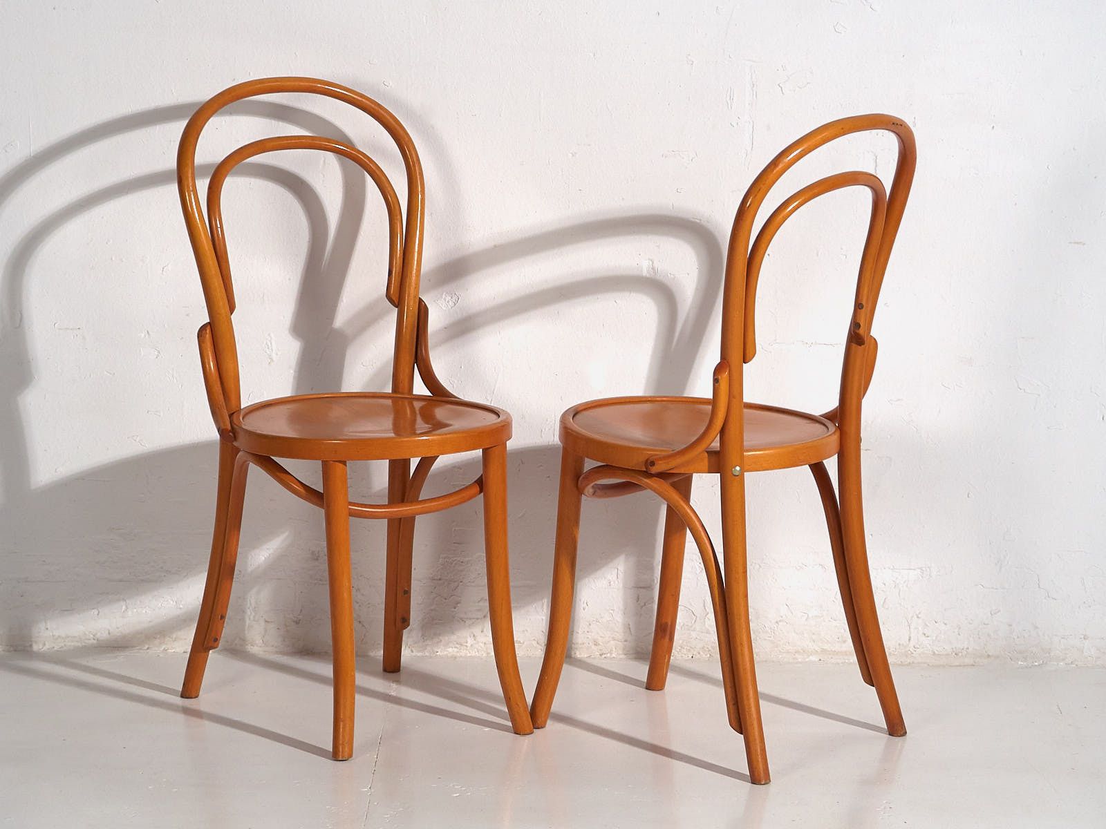 Antique Thonet Chairs (C.1920). Set Of 4 Pieces #5 photo Furniture