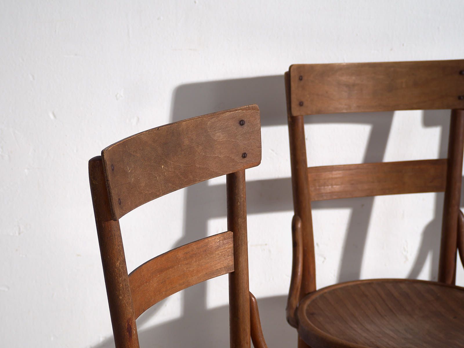 Antique Set Of Thonet Chairs (C.1920). Set Of Four Pieces #1 photo Furniture