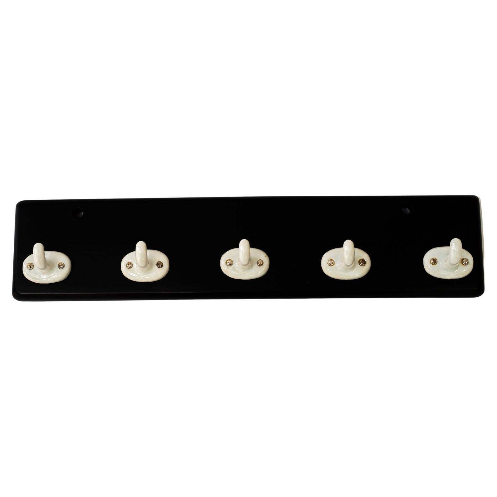 Art Deco Kitchen Board With 5 Hooks, Circa 1920s