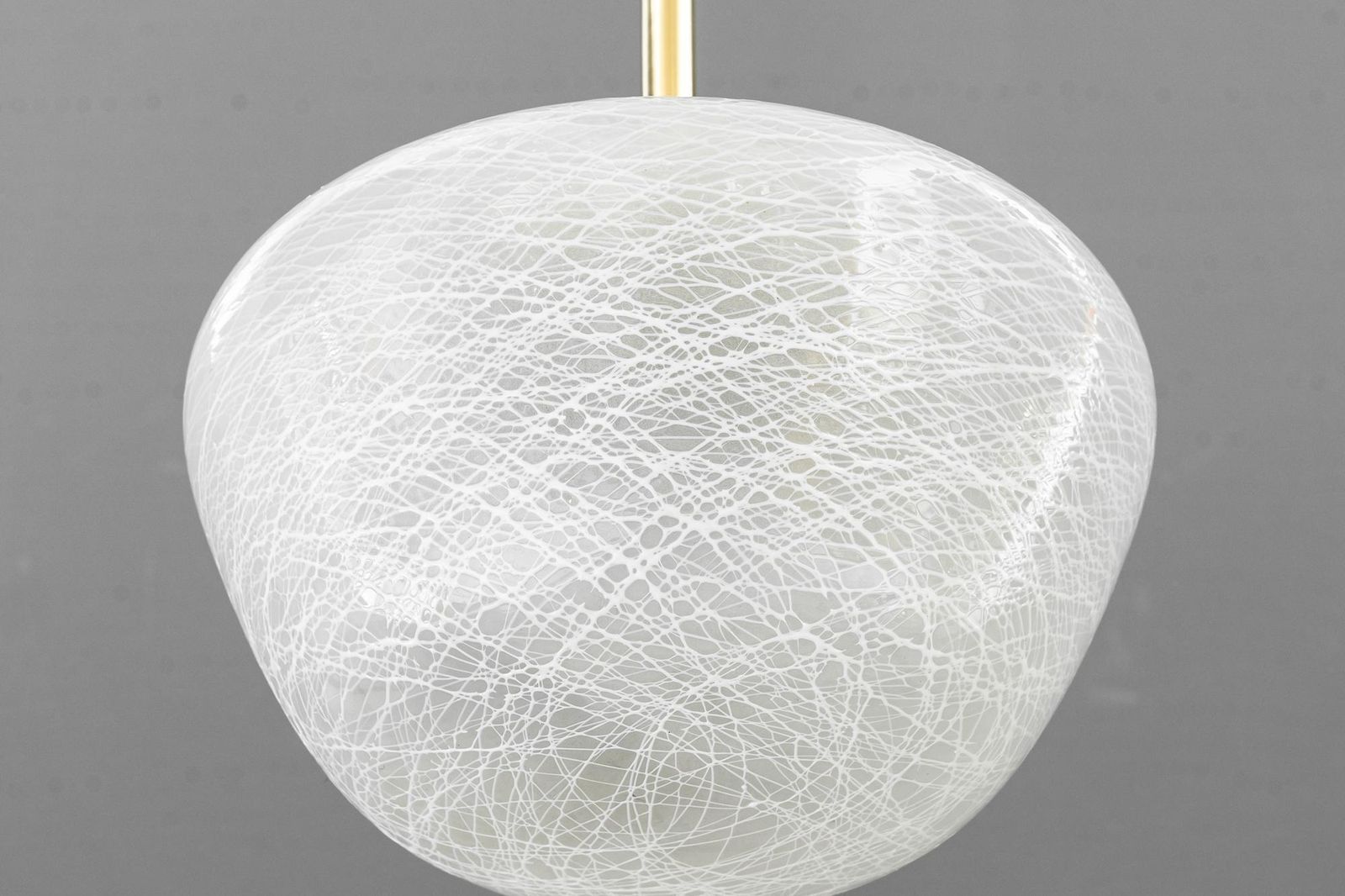 photo for sale 4 Pendants With Glass Shades Vienna Around 1950s