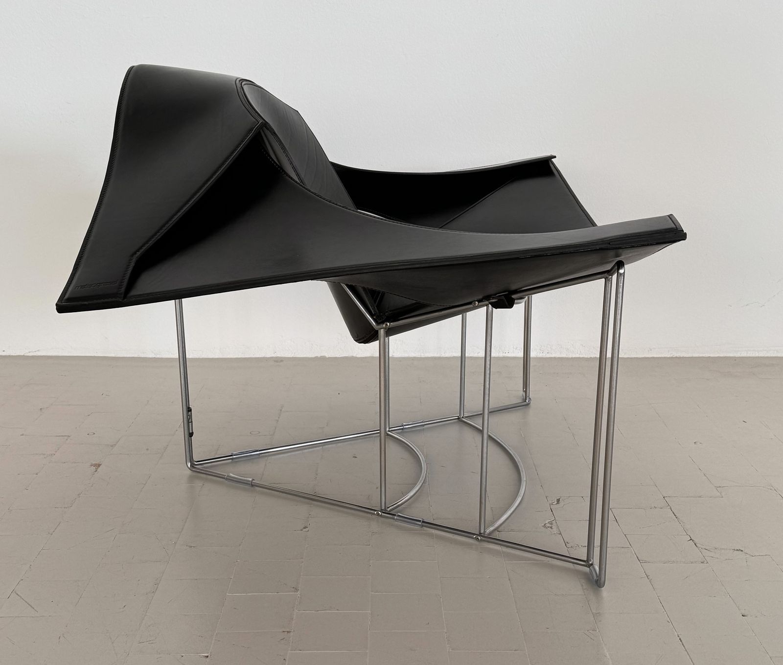 Matteo Grassi Sculptural Lounge Chair 'Equity' By Jacques Harold Pollard, 1987 photo for sale