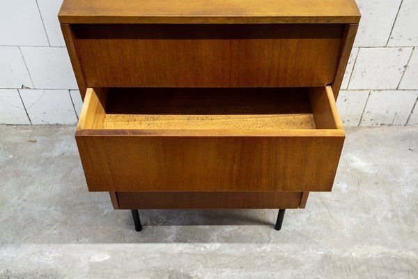 Dresser In Wood And Iron By Leonardo Fiori For Isa Bergamo, Italy, 1950s photo for sale