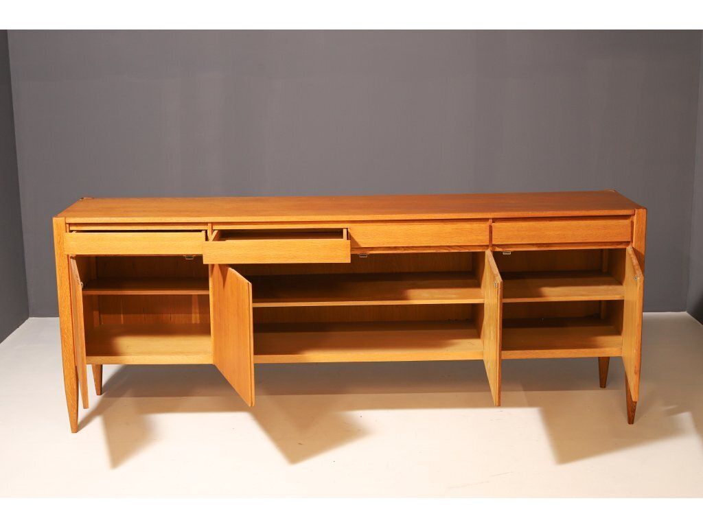Furniture Danish Sideboard In The Style Of Kofod Larsen, 1970's photo