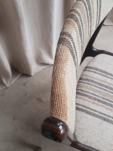 photo for sale Vtg Mid Century Pair Set 2 Danish Dining Chairs By Erik Buch Scandi Retro R758