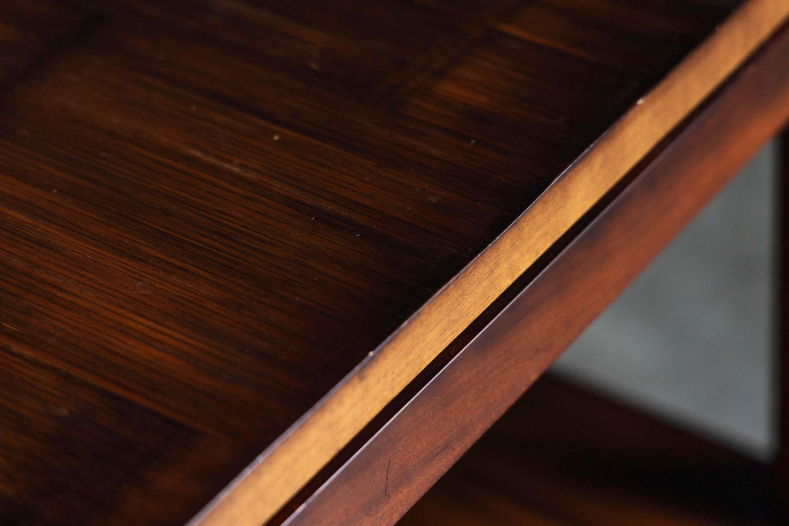 Bamboo Side Table By Axel Vervoordt, Belgium, 1980s photo vintage