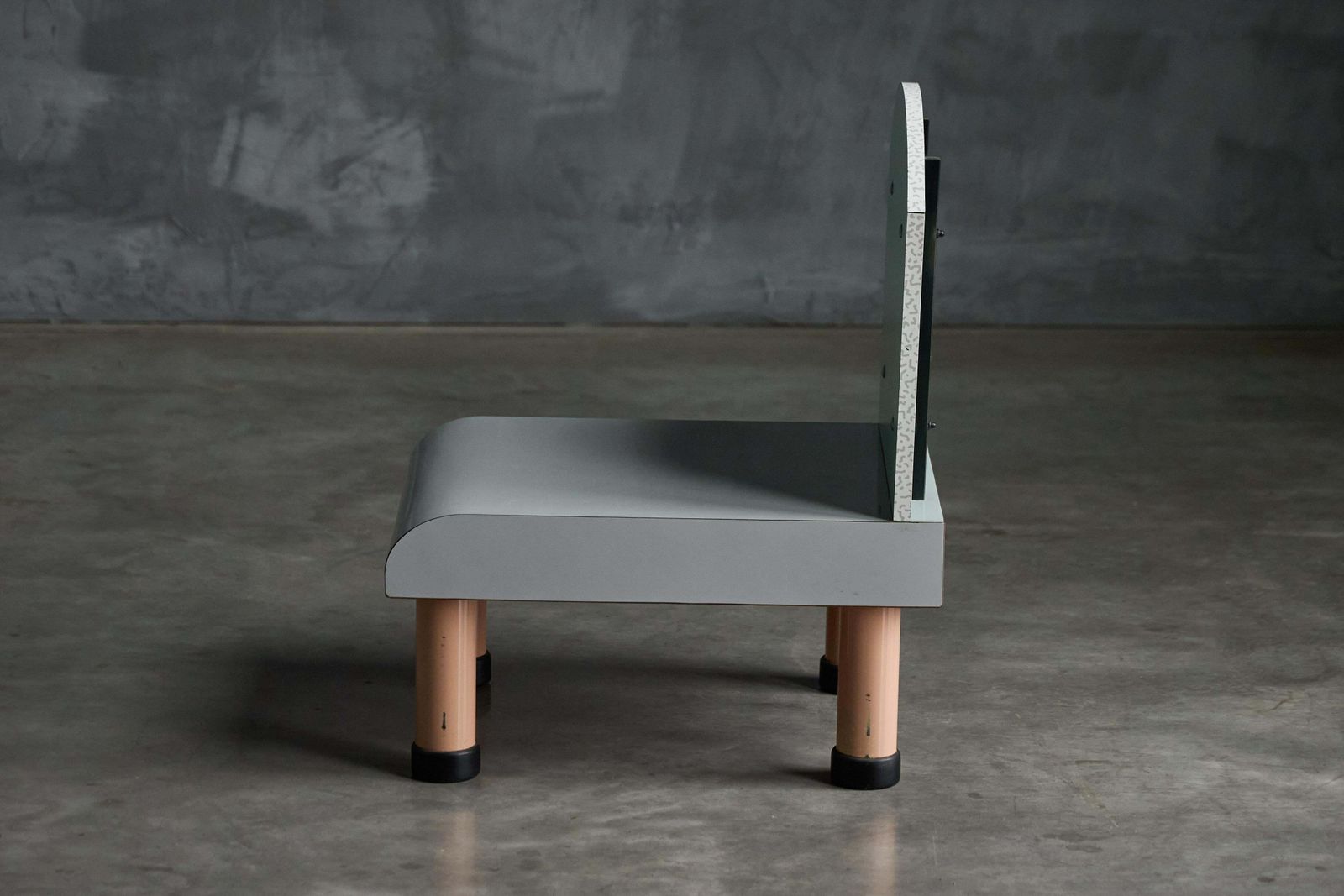 Furniture Sottsass Inspired Memphis Milano Chair, Italy, 1980s photo
