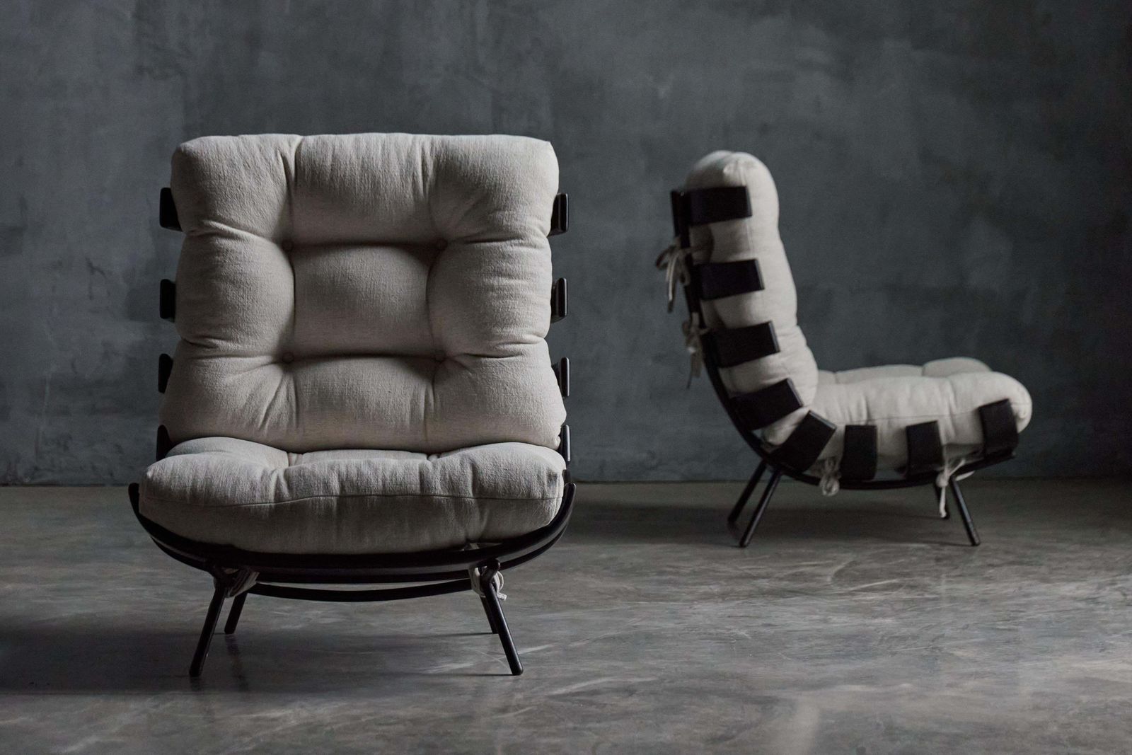 Rare 'Costela' Lounge Chairs By Martin Eisler And Carlo Hauner, Brazil, 1954 photo buy