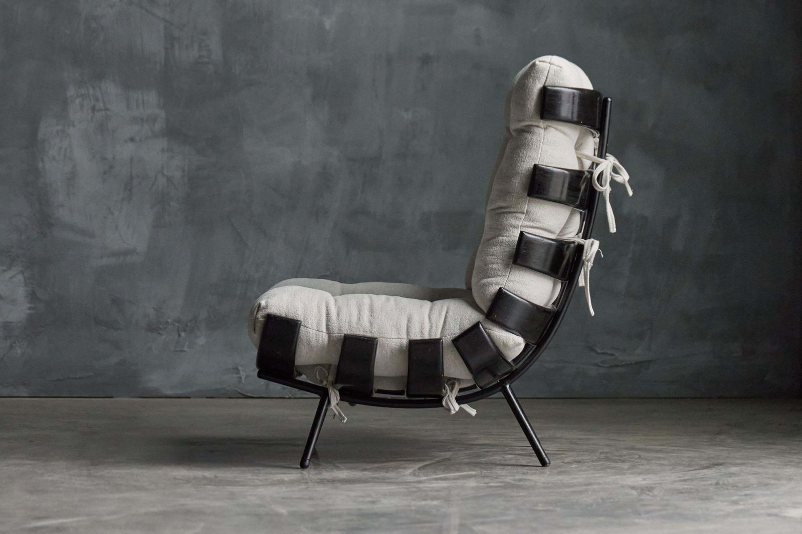 photo vintage Rare 'Costela' Lounge Chairs By Martin Eisler And Carlo Hauner, Brazil, 1954