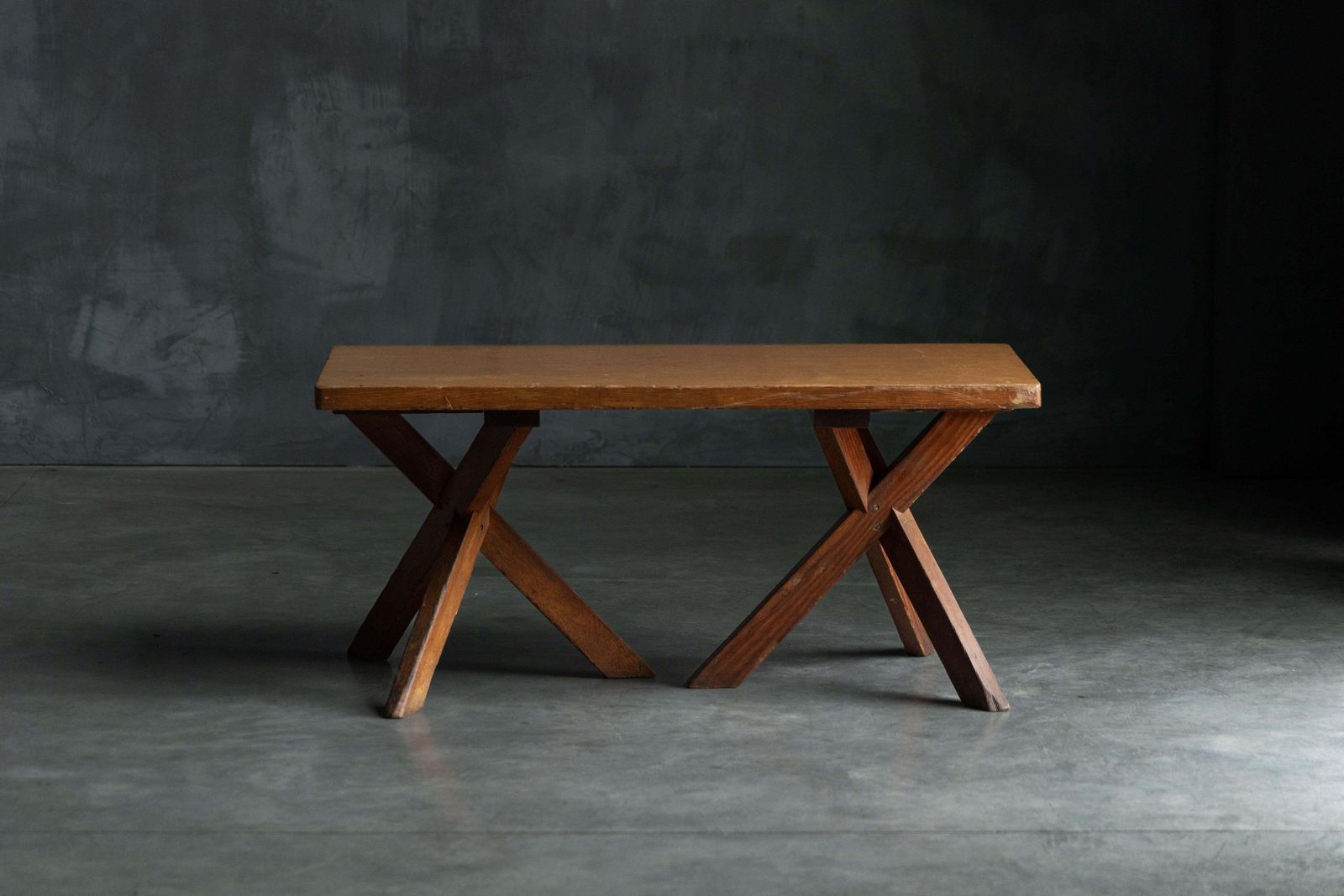 Side Table By Charlotte Perriand For Hôtel Les Trois Arcs, France, 1960s photo Furniture