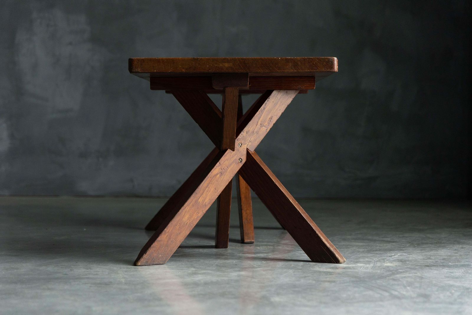 photo for sale Side Table By Charlotte Perriand For Hôtel Les Trois Arcs, France, 1960s