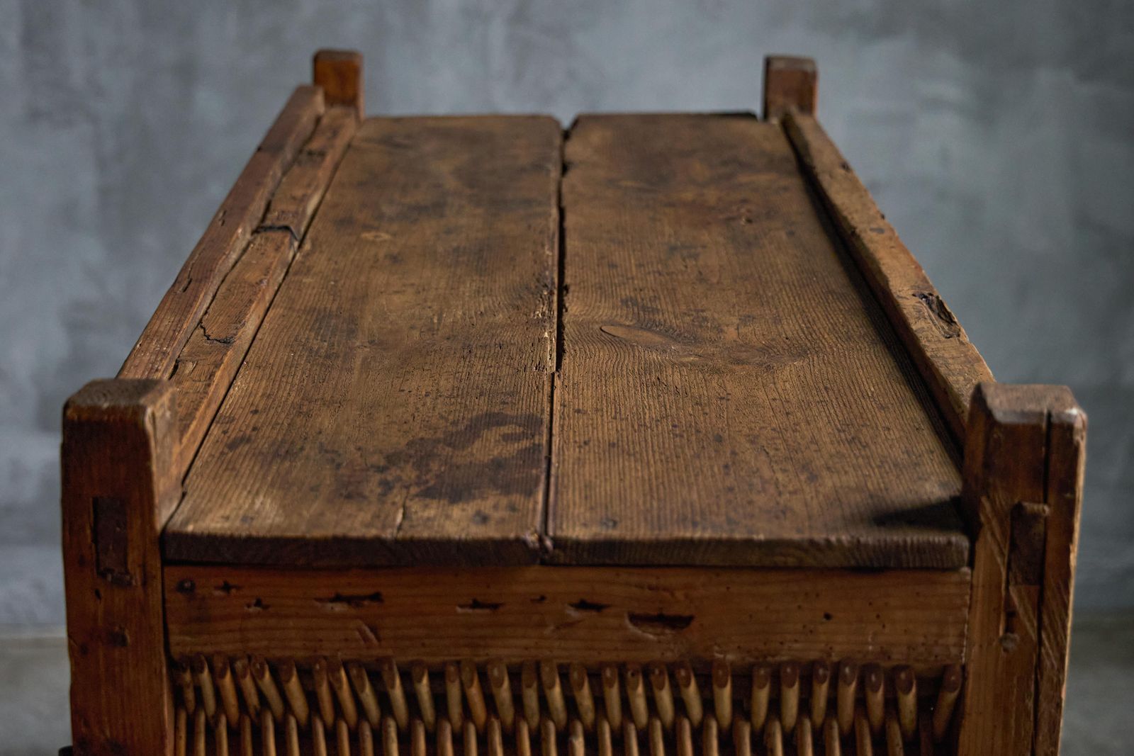 photo for sale Rustic Art Populaire Pantry, France, Late 19th Century