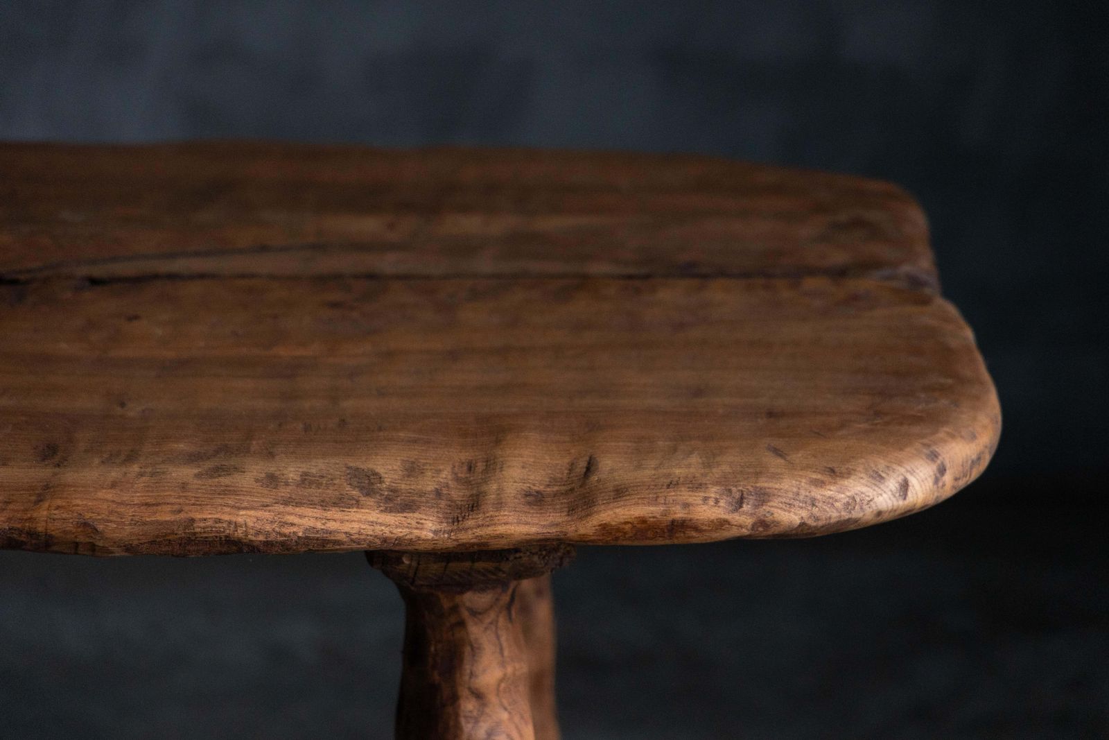 photo vintage Organic Wabi Sabi Table, France, 1970s