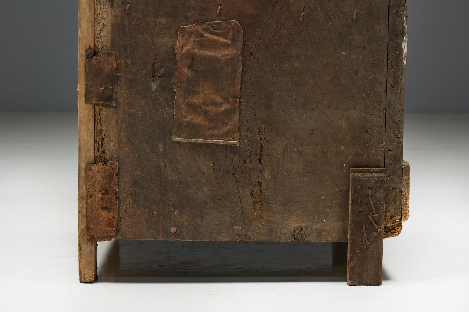 photo for sale Primitive Folk Art Cabinet, France, 19th Century