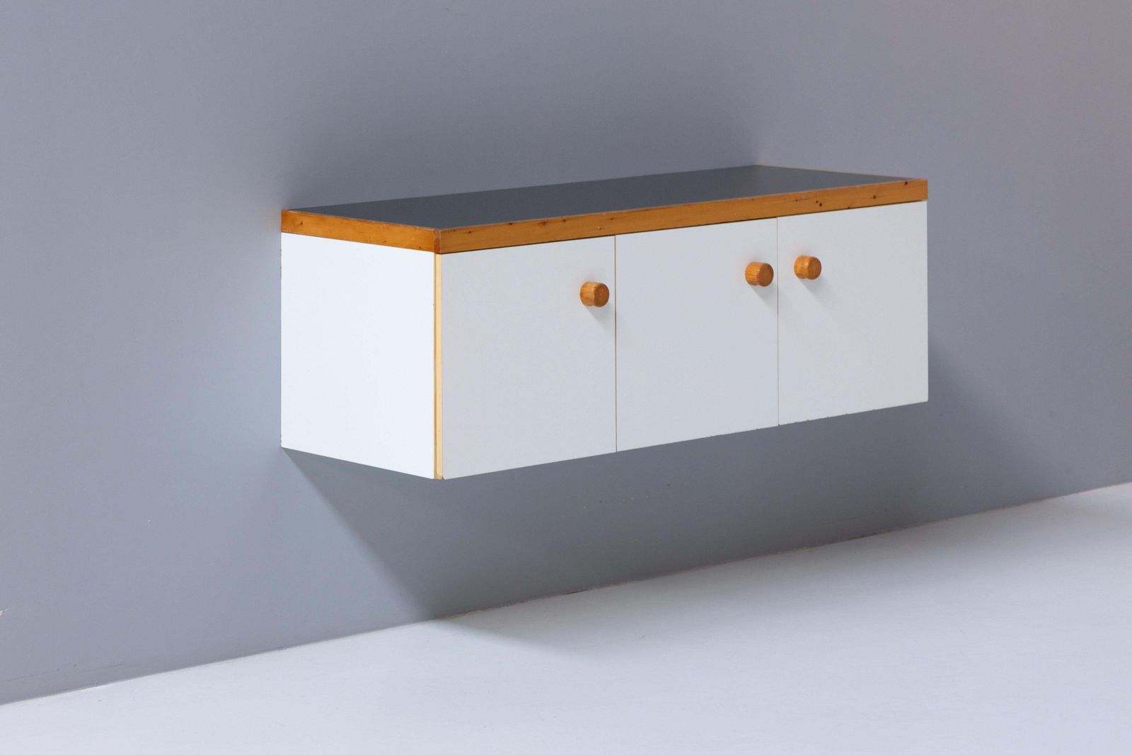 Wall Mounted Cabinet By Charlotte Perriand For 'Les Arcs', France, 1970s photo for sale