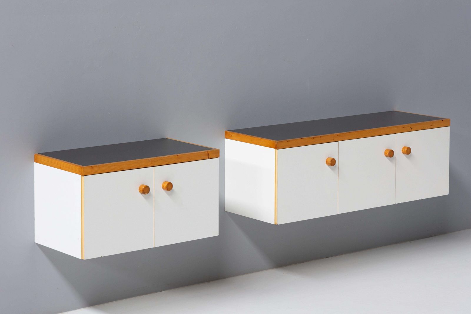 photo for sale Wall Mounted Cabinet By Charlotte Perriand For 'Les Arcs', France, 1970s