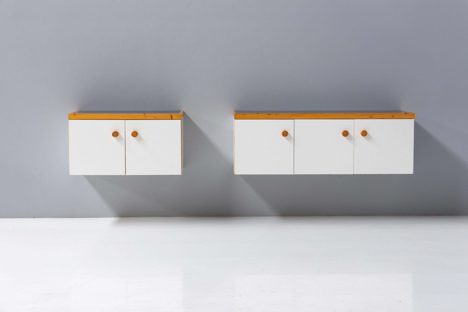 Wall Mounted Cabinet By Charlotte Perriand For 'Les Arcs', France, 1970s photo vintage