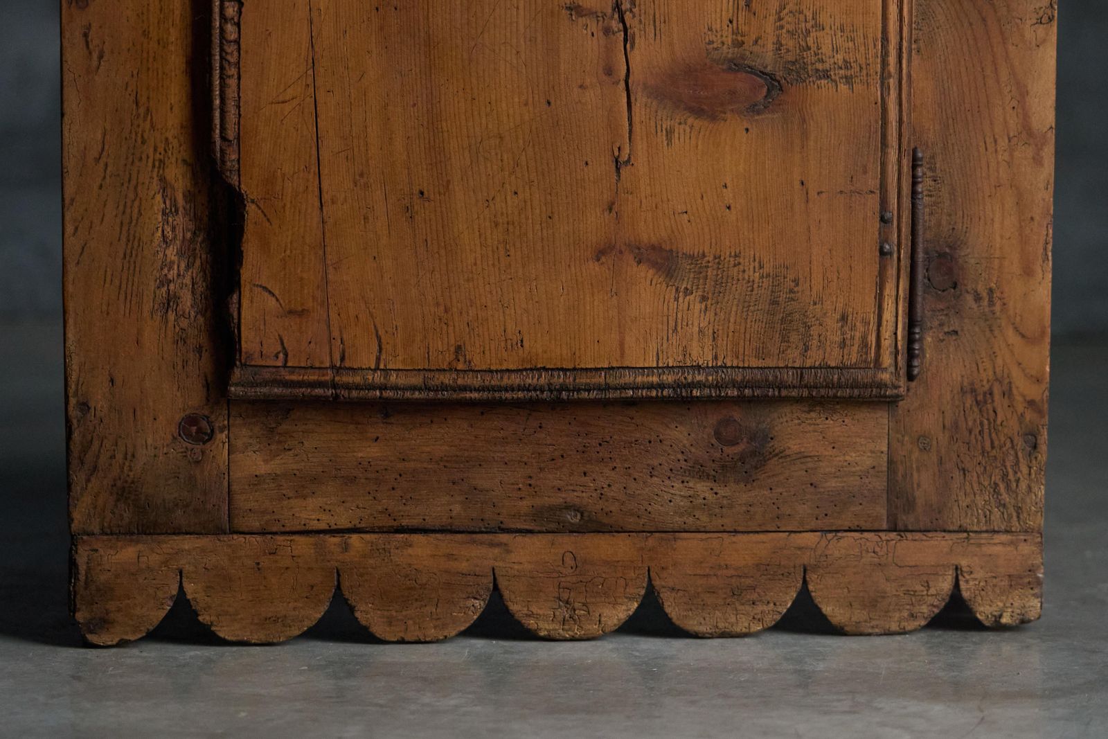 Rustic Alpine Cupboard, France, Early 19th Century photo furniture