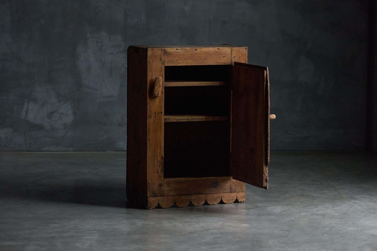Rustic Alpine Cupboard, France, Early 19th Century photo Furniture