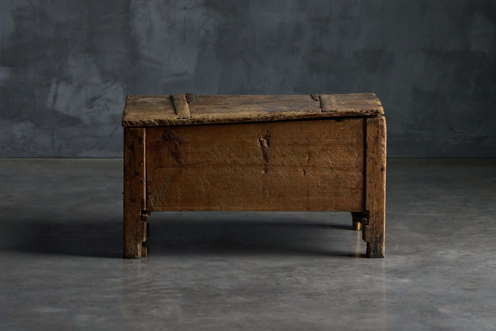 Primitive Rural Chest, France, 19th Century photo for sale