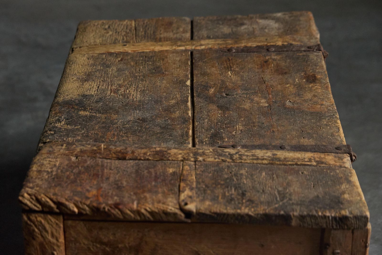 photo furniture Primitive Rural Chest, France, 19th Century