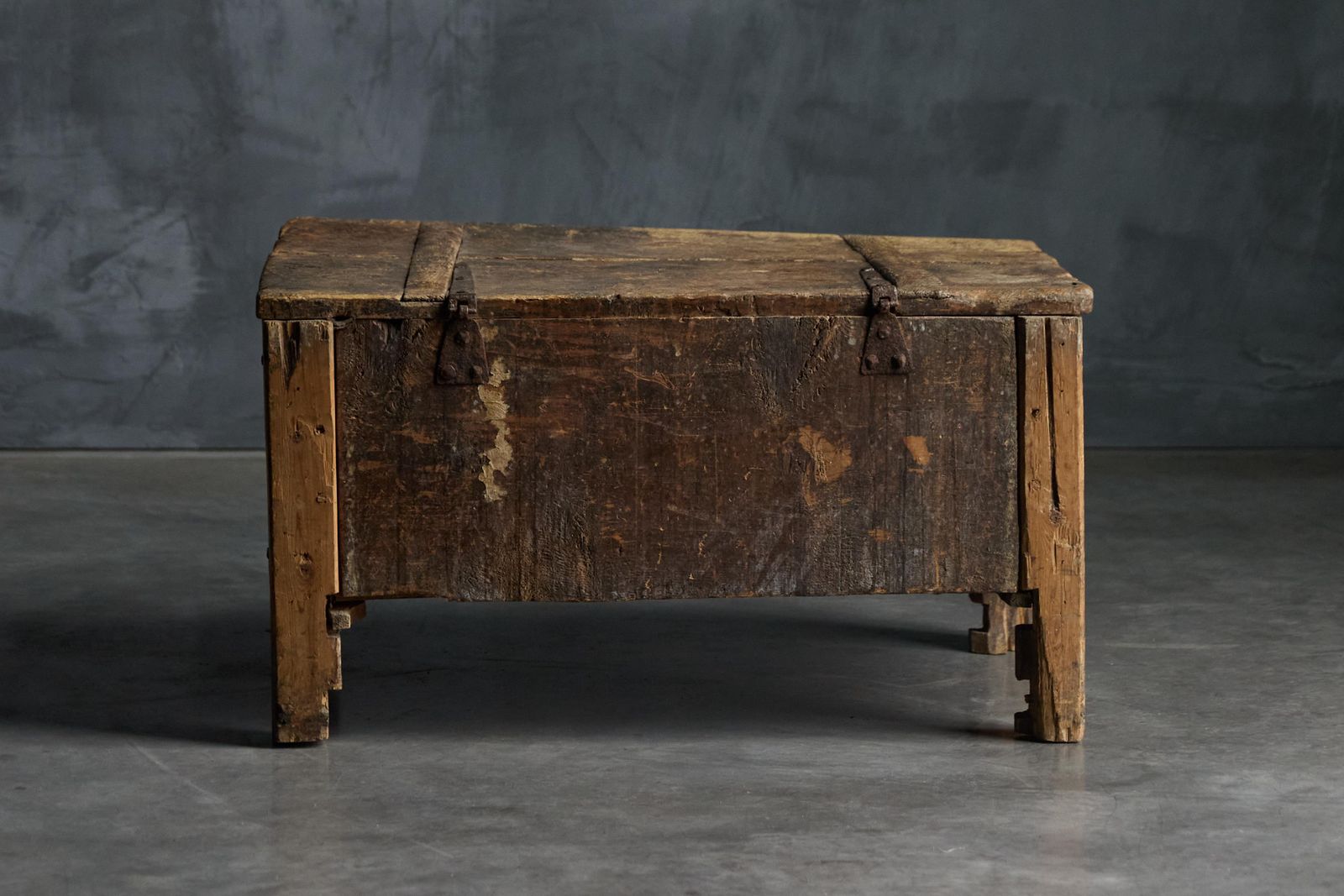 photo for sale Primitive Rural Chest, France, 19th Century
