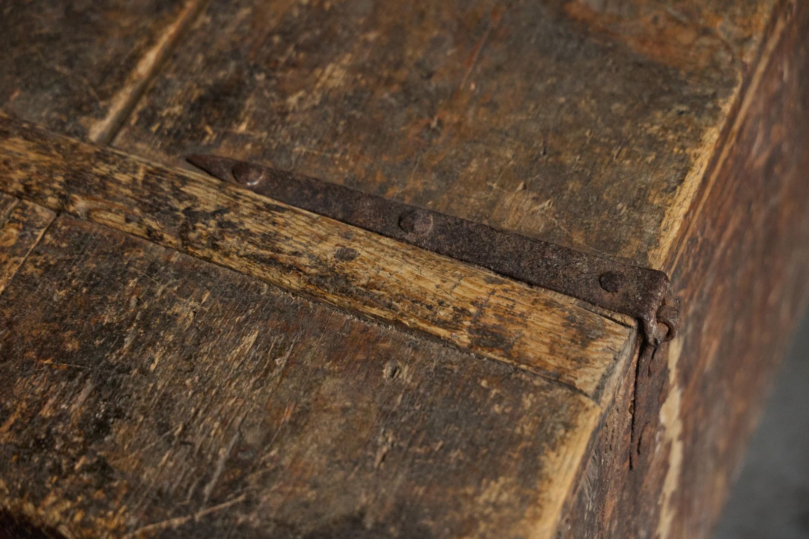 1781.0 Primitive Rural Chest, France, 19th Century photo