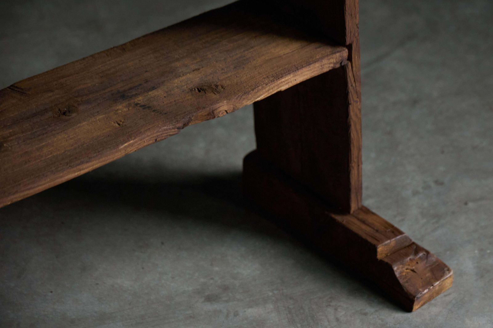 Brutalist Wabi Sabi Bookcase, France, 19th Century photo for sale