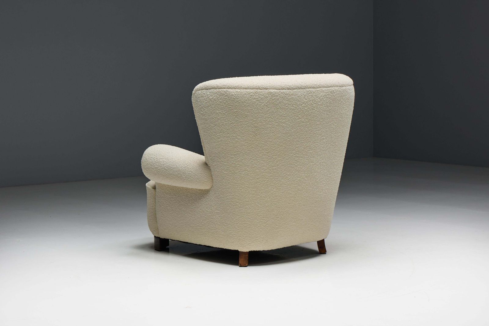 Furniture Mid Century Armchair In The Style Of Flemming Lassen, Scandinavia, 1960s photo